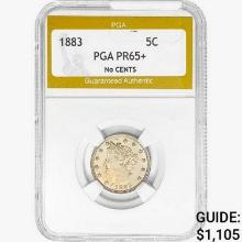 1883 Liberty Victory Nickel PGA PR65+ NO CENTS