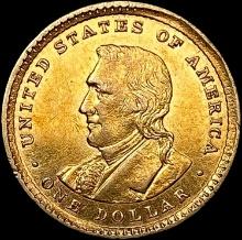 1904 Lewis & Clark Rare Gold Dollar UNCIRCULATED