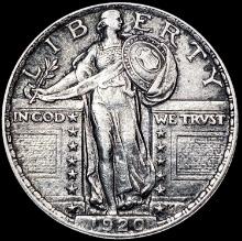 1920 Standing Liberty Quarter NEARLY UNCIRCULATED