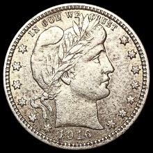 1916-D Barber Quarter CHOICE AU