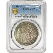 1900-O/CC Morgan Silver Dollar PCGS MS65