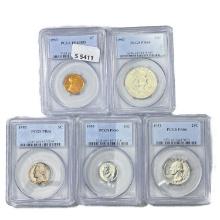 1953 US Proof Set (5 Coins) PCGS