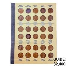 1909-1940 Lincoln Cent Book (85 Coins)  GEMBU