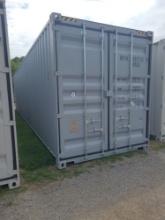 40' High Cube Container w/ 4 Side Doors