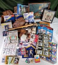 Misc Lot of Baseball Related Fanware and Cards