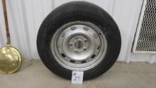 tire on rim, goodyear integrity P265/65R17