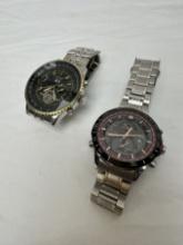 (2) Men's Wrist Watches (CURREN, JARAGAR)