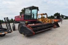 MF 9220 HAY SWATHER (SERIAL # HUO8160) (SHOWING APPX 2,667 HOURS, UP TO THE