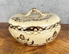 Michoacan Tzintzuntzan Pottery Casserole