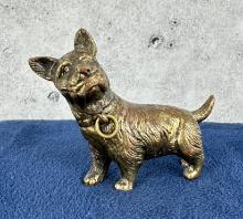 Metal Scotty Dog Figurine
