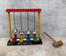 Playskool Wood Bell Toy