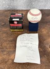 Bill Ripken Autographed Baseball