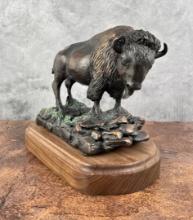 Ron Stewart Buffalo Bronze