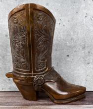Champion Copper Cowboy Boot Wall Pocket