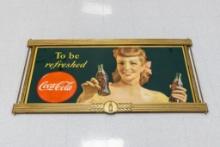 Coca-Cola Cardboard Sign