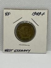 West Germany 10 Pfennig Coin