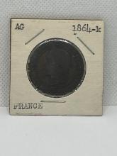 France 1864 Coin