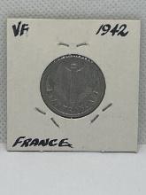 France 1 Franc Coin