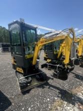 New! AGT Mini Excavator QH 13R Closed Cab