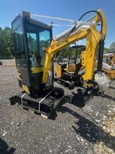 New! AGT Mini Excavator QH13R Closed Cab