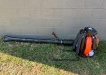 New! Back Pack Leaf Blower (orange)