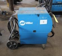 WELDER, MILLERMATIC 350P, MDL. 907300, input requires 1 or 3-phase power, output 300 amps @ 32 VDC,