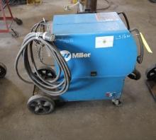 WELDER, MILLERMATIC 350P, MDL. 907379, input requires 1 or 3-phase power, output 300 amps @ 32 VDC,