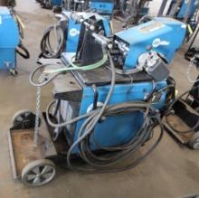 WELDER, MILLER PIPEWORX 400, MULTI PROCESS WELDER, MDL. 907382, S/N MB060448G, w/ Miller PipeWorx