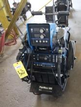 WELDER, MILLER PIPEWORX 400, MULTI PROCESS WELDER, MDL. 907382, S/N LJ350100G, w/ Miller PipeWorx