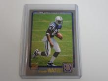 2001 TOPPS #344 REGGIE WAYNE ROOKIE CARD INDIANAPOLIS COLTS RC