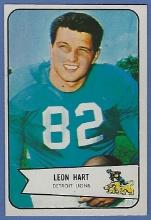 Sharp 1954 Bowman #112 Leon Hart Detroit Lions