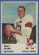 1961 Fleer #10 Milt Plum Cleveland Browns