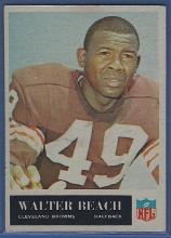 Nice 1965 Philadelphia #30 Walter Beach Cleveland Browns