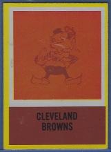Sharp 1967 Philadelphia #48 Cleveland Browns Emblem Card
