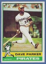 High Grade 1976 Topps #185 Dave Parker Pittsburgh Pirates