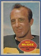 1960 Topps #55 Max McGee Green Bay Packers