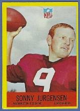 1967 Philadelphia #185 Sonny Jurgensen Washington Redskins