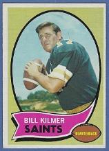 1970 Topps #166 Bill Kilmer New Orleans Saints