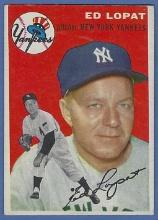 1954 Topps #5 Ed Lopat New York Yankees