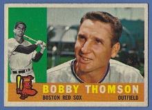 1960 Topps #153 Bobby Thomson Boston Red Sox