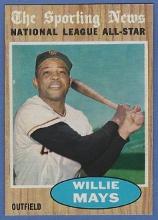 Higher Grade 1962 Topps #395 Willie Mays AS San Francisco Giants