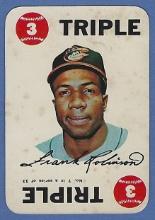 1968 Topps Game Card #7 Frank Robinson Baltimore Orioles