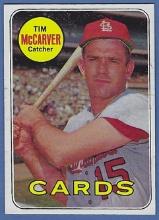 Nice 1969 Topps #475 Tim McCarver St. Louis Cardinals