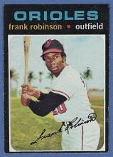 Tough 1971 Topps #640 Frank Robinson Baltimore Orioles