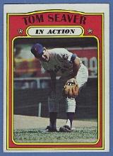 1972 Topps #446 Tom Seaver IA New York Mets