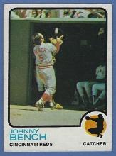 1973 Topps #380 Johnny Bench Cincinnati Reds