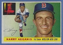 1955 Topps #152 Harry Agganis RC Boston Red Sox