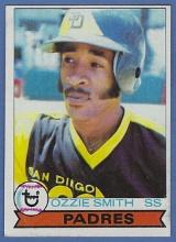 Nice 1979 Topps #116 Ozzie Smith RC San Diego Padres