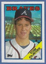High Grade 1988 Topps #779 Tom Glavine RC Atlanta Braves