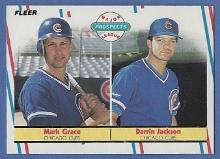 High Grade 1988 Fleer #641 Mark Grace RC Chicago Cubs